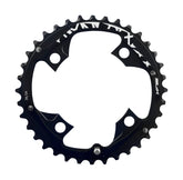 FSA SL-K Modular MTB Chainring (2x11, 96x36T(24T), Black, 4h)